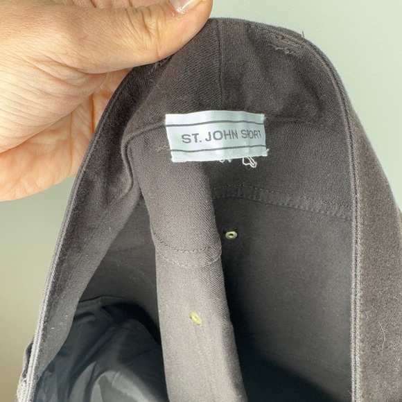 St. John Chocolate Brown Jeans Size 14 - Picture 7 of 8